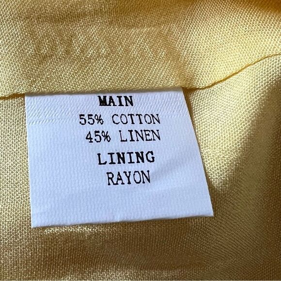 NWT All About May  Bon Voyage‎ Yellow Cut-Out Sides Tie Back Sundress -- 6 - Picture 15 of 16